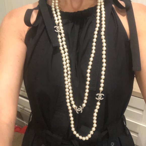 CHANEL Jewelry Authentic Chanel Classic Pearl Necklace Poshmark